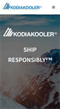 Mobile Screenshot of kodiakooler.com