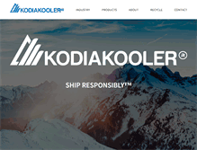 Tablet Screenshot of kodiakooler.com